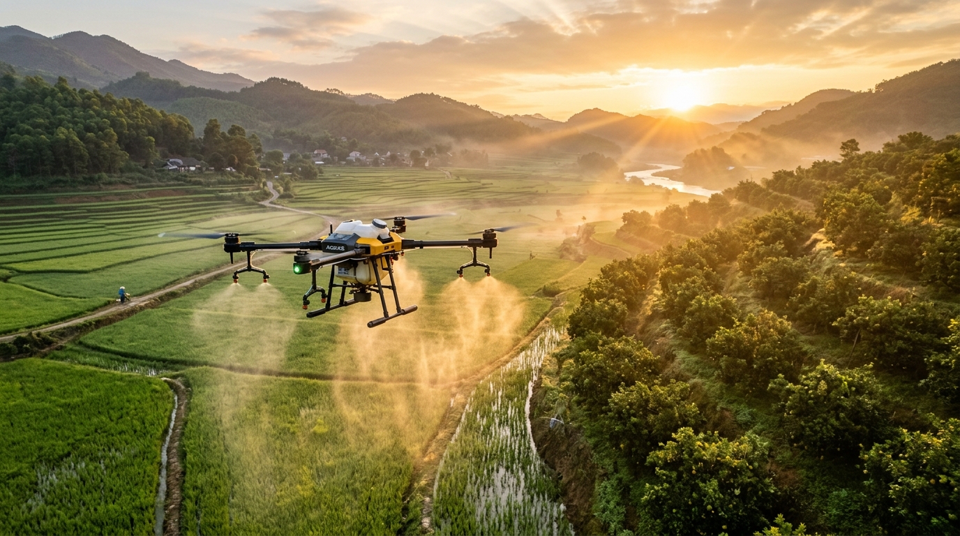 DJI Agras T50 Nông Nghiệp